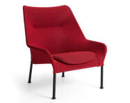Křeslo O2, soft red textile