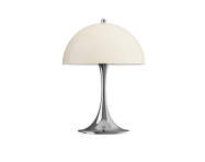 Přenosná lampa Panthella 250, chrome opal beige