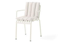 Prošívaný podsedák Palissade Chair and Armchair Soft Quilted Cushion, cream white