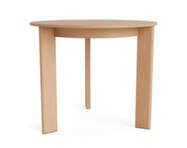 Jídelní stůl Chisel 20 Round Ø90, lacquered oak