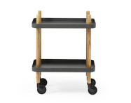 Servírovací stolek Block Table, dark grey