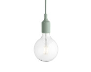 Závěsná LED lampa E27, light green