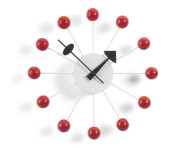 Hodiny Ball Clock, red