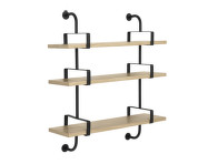 Police Démon Shelf 2, 95cm, 3 shelves, oak