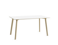 Stůl CPH Deux 210 L140, pearl white/beech