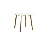 Stůl CPH Deux 210 L75, pearl white/oak