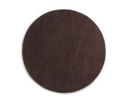 Koberec Row circular, dark brown