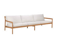 Outdorová sofa Jack 265 cm, teak / off white