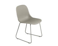 Židle Fiber Side Chair Sled Base, grey