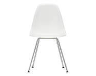 Židle Eames DSX, chrome/white
