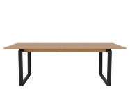 Jídelní stůl Nord 220 cm, black oak/oiled oak
