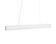 Závěsná lampa Vuelta 100, white/brass