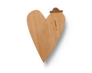 Dětská lampička Heart, oiled oak