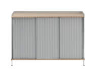 Komoda Enfold Sideboard 148x85, oak/grey