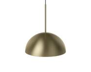 Závěsná lampa Aluna Ø60, matt bras