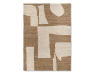 Koberec Piece Rug 200x300, off-white / toffee