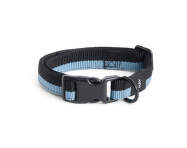 Obojek pro psa Dogs Collar Flat S/M, blue/black