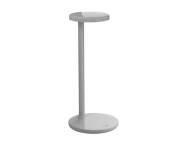 Stolní lampa Oblique, glossy grey