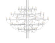 Lustr 2097/75 Clear Bulbs, matte white