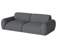 Dvoumístná pohovka Núvol Small, dark grey