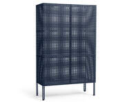 Skříňka Perforated Cabinet Floor Large, steel blue