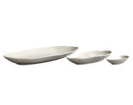 Sada servírovacích talířů Native Oval Tray, birch