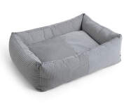 Psí pelíšek Dogs Bed L, blue and white stripe