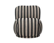 Křeslo Rico Piccolo Swivel Louisiana, sand/black