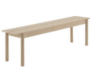 Lavice Linear Wood Bench 170 cm