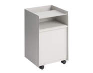 Stolek Folded Trolley Low Drawer, grey