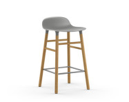 Barová židle Form 65 cm, grey/oak