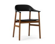 Židle Herit Armchair Smoked Oak, black