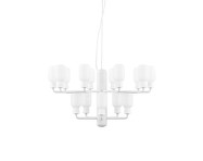 Lustr Amp Chandelier Small, white