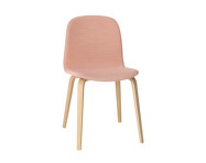 Čalouněná židle Visu, wood, rose