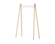 Věšák Kiila Coat Rack, clear/white