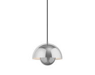 Závěsná lampa Flowerpot VP1, chrome-plated