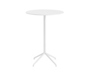 Stolek Still Café Table Ø75 x 105 cm, white