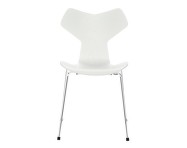 Židle Grand Prix™, white / chrom