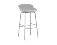 Celočalouněná barová židle Hyg Barstool 75, grey/synergy