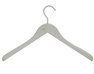 Ramínko Soft Coat Hanger Wide Grey, set 4ks