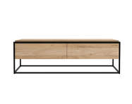 TV stolek Monolit, oak/black