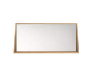 Nástěnné zrcadlo Qualitime 140 cm, oak