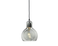 Závěsné světlo Mega Bulb SR2, silver/black