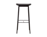 Barová stolička NY11 High, black oak / ultra leather Black 41599