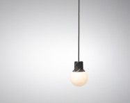 Závěsné světlo Mass light, nero marquina marble