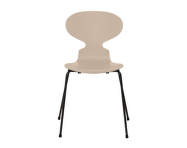 Židle Ant™ 3101 lacquered, light beige / black