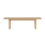 Lavice Nord 160 cm, white pigmented oiled oak