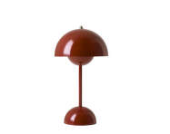 Přenosná lampička Flowerpot VP9, red brown