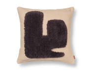 Polštář Lay Cushion, Sand/Dark Brown