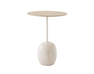 Odkládací stolek Lato LN8, oak/crema diva marble